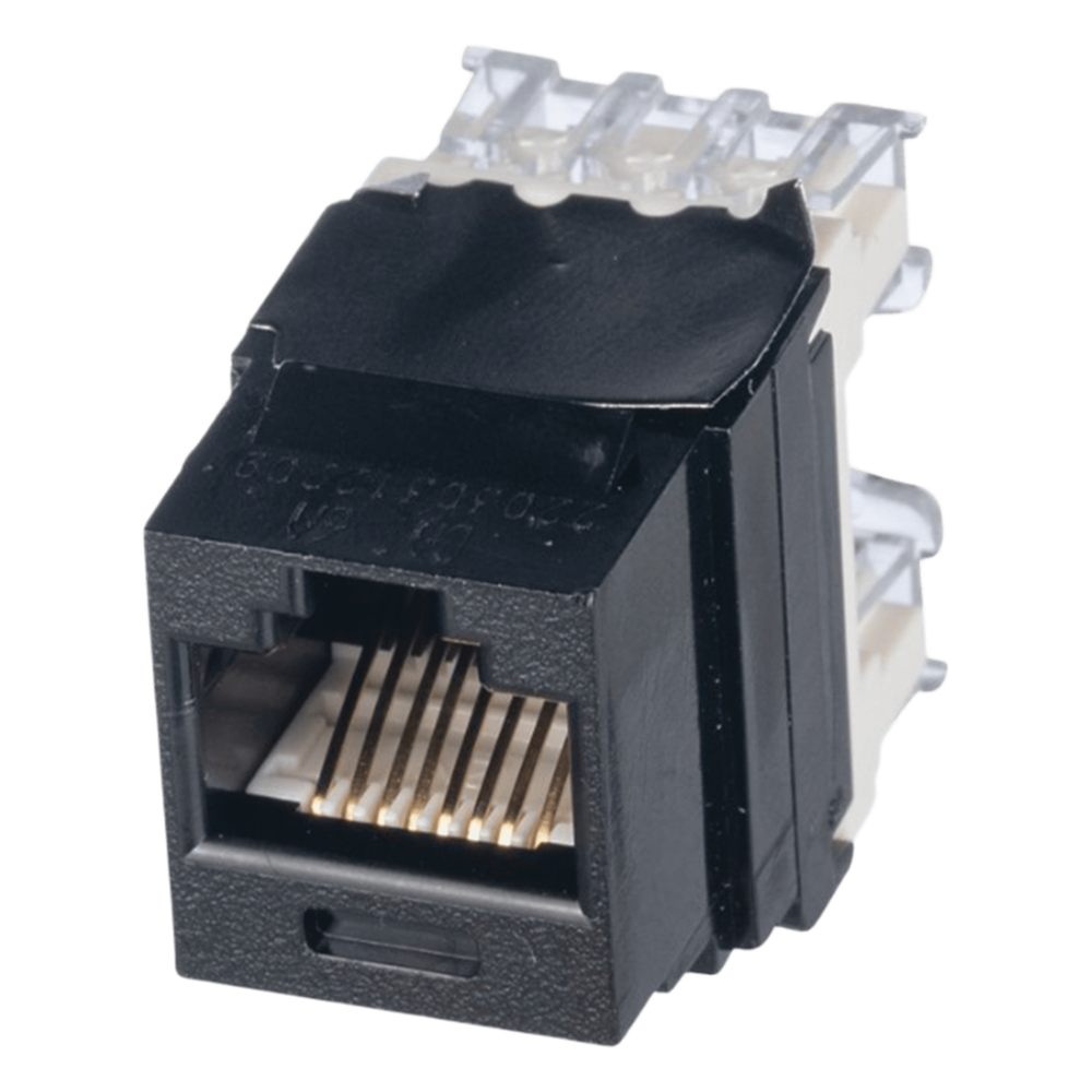 Conector Jack RJ45 Cat6 de Repuesto, Estilo 110 (De Impacto), Para Patch Panel DP de Panduit