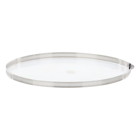 Abrazadera Sin Fin de Acero Inoxidable Capacidad de 6" a 10" (Paquete de 10)