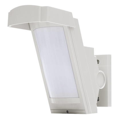 Detector de Movimiento con Anti-enmascaramiento / 100% Exterior /  Cableado / Hasta 12 metros a 85° de cobertura/ Instalación a 3 metros / Compatible con cualquier panel de alarma