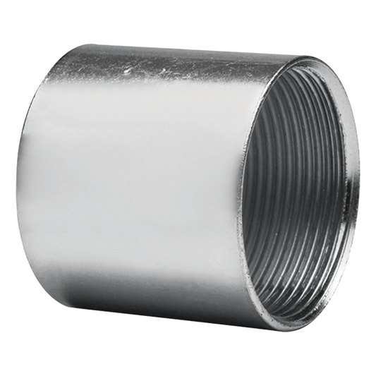Cople Galvanizado  de 1" (25 mm) para Tubo Conduit Cédula 40.