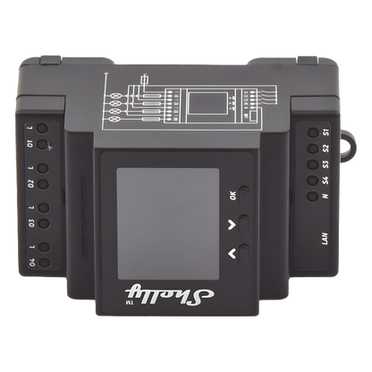 Relevador 40A inalámbrico WIFI y Ethernet / 4 canales inteligentes / 10A por canal, 110-230 V /montaje riel DIN