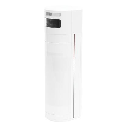 (AX PRO) CÁMARA + PIR Dual-Tech Exterior IP65 / Rango de Detección 15 mts / Ángulo de Cobertura Ajustable de 90° a 180° / Inmunidad a Mascotas 40 Kg