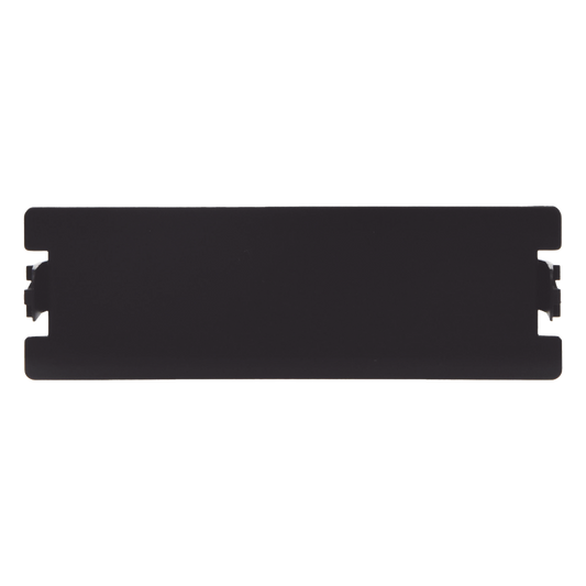 Placa Ciega Color Negro para Distribuidor de Fibra Óptica LP-ODF-8024