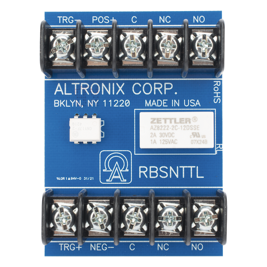 Módulo de relevador ultrasensitivo  Altronix