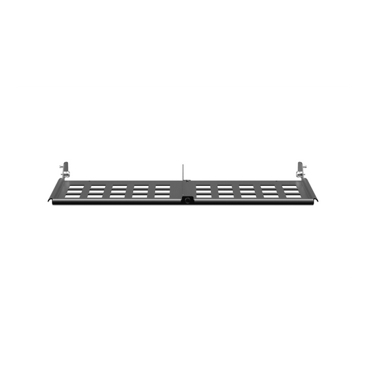 Organizador de Holgura para Cable de Fibra Óptica, Uso con Paneles HD Flex de 1 UR, Color Negro