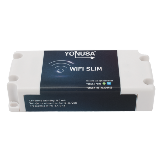 Modulo WIFI SLIM para uso en Energizadores YONUSA / Aplicación sin costo / Botón de Pánico
