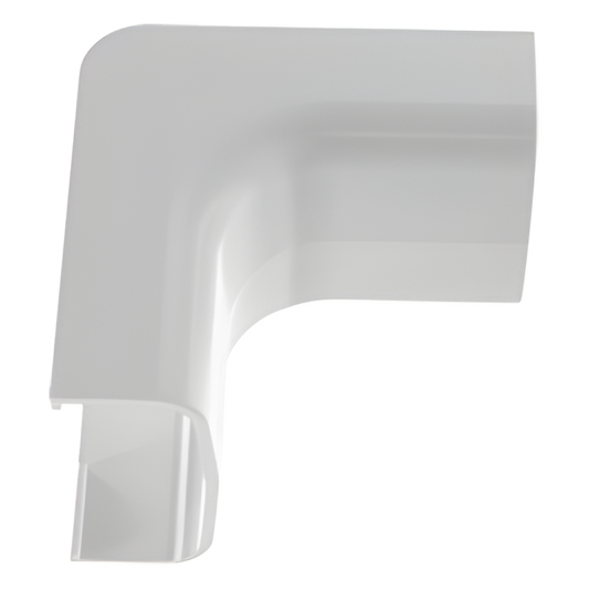 Esquinero interior, para uso con canaleta LD5, material ABS, Color Blanco