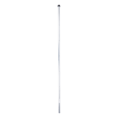 Poste de Esquina  para Cerca Electrificada. Tubo Galva. de 1.4m, cal. 18 de 1" Diam. (Sin pintar). Ideal para 6 Aisladores