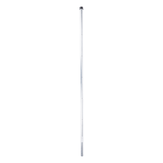 Poste de Esquina  para Cerca Electrificada. Tubo Galva. de 1.4m, cal. 18 de 1" Diam. (Sin pintar). Ideal para 6 Aisladores