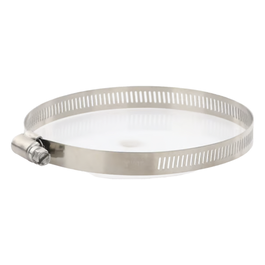 Abrazadera Sin Fin de Acero Inoxidable Capacidad de 3" a 4" (Paquete de 10)