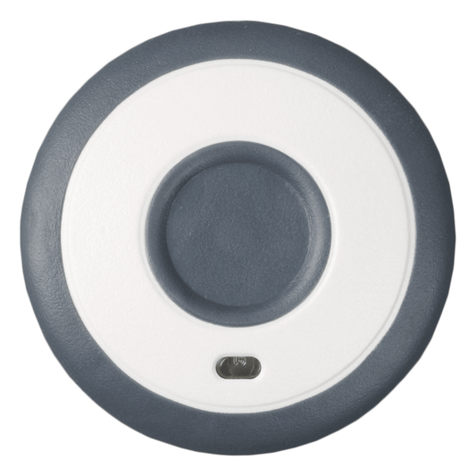 Botón de pánico inalámbrico portátil de un botón, resistente al agua, para pendiente, pulsera o clip, compatible con sistema Honeywell Home serie 5800