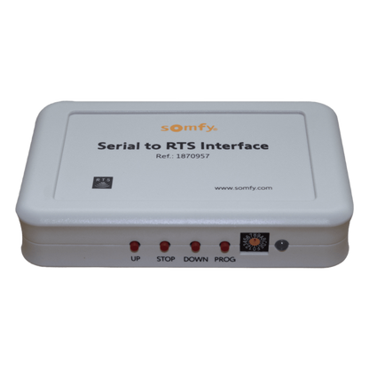 Traductor Universal Somfy Connect, integre SOMFY con el sistema de control de iluminación RadioRA2 de LUTRON.