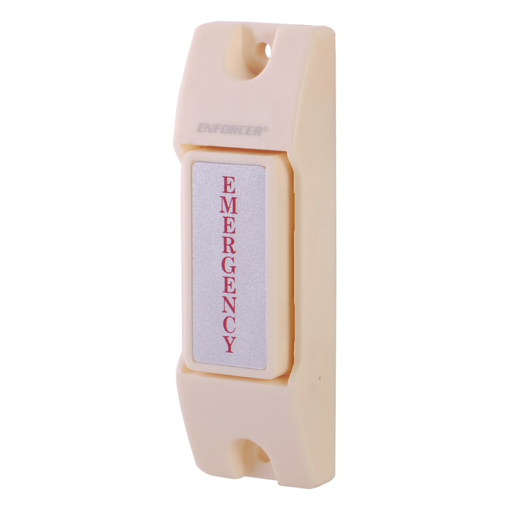 Botón de Emergencia / Botón de Pánico / Montaje de Superficie o Pared /  Ideal Como Botón de Pánico / Contacto Momentáneo NO / Uso con Sirenas o Estrobos /  Ideal Para Control de Acceso / Uso con Chapas NO /