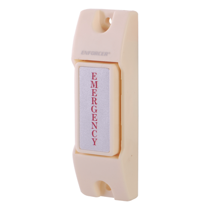 Botón de Emergencia / Botón de Pánico / Montaje de Superficie o Pared /  Ideal Como Botón de Pánico / Contacto Momentáneo NO / Uso con Sirenas o Estrobos /  Ideal Para Control de Acceso / Uso con Chapas NO /
