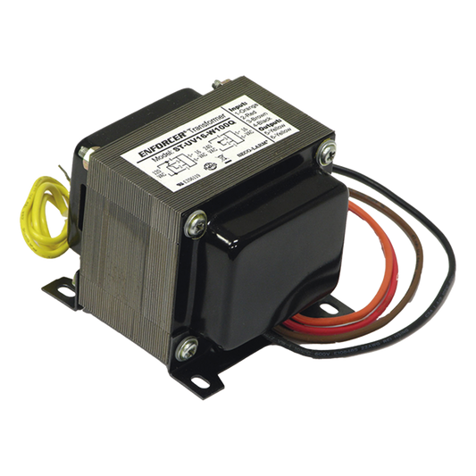 Transformador Abierto ST-UVDA-W100Q / Salida Dual 24/28VAC / 100W / Entradas 120/240VAC / Reducción EMI / Amplia Aplicabilidad