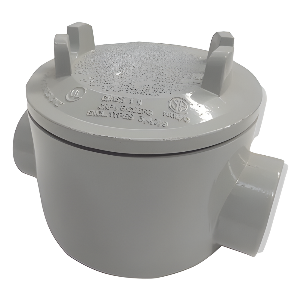 Caja con Tapa Tipo GRC de 1 1/2" (38.1 mm) / Caja a Prueba de Explosión / Para Áreas Peligrosas / Libre de Cobre.
