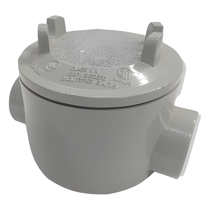 Caja con Tapa Tipo GRC de 1 1/2" (38.1 mm) / Caja a Prueba de Explosión / Para Áreas Peligrosas / Libre de Cobre.