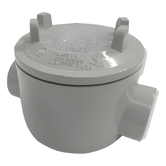 Caja con Tapa Tipo GRC de 1 1/2" (38.1 mm) / Caja a Prueba de Explosión / Para Áreas Peligrosas / Libre de Cobre.