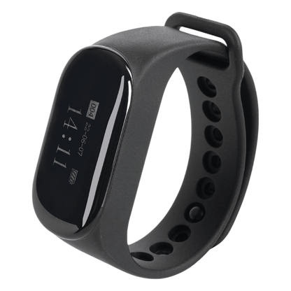 Reloj Buscador TD112 IPX7 / Resistente al Agua / Pantalla OLED / 180mAh / 48 Horas Standby / 80-100m Distancia de Recepción / Compatible con 50 Botones TD009 y T114 / 7 Idiomas / Almacenamiento de 10 Mensajes