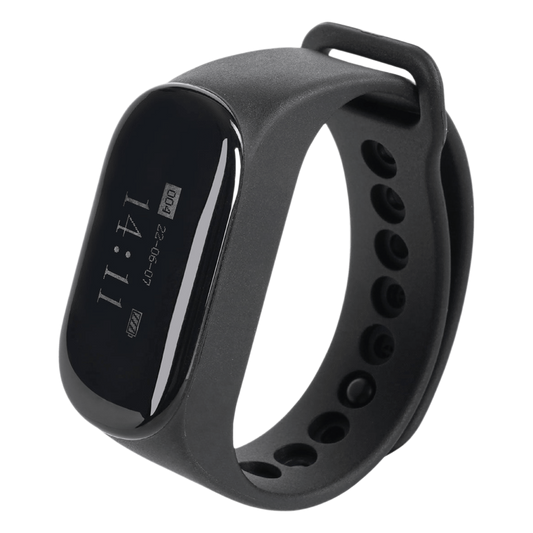 Reloj Buscador TD112 IPX7 / Resistente al Agua / Pantalla OLED / 180mAh / 48 Horas Standby / 80-100m Distancia de Recepción / Compatible con 50 Botones TD009 y T114 / 7 Idiomas / Almacenamiento de 10 Mensajes