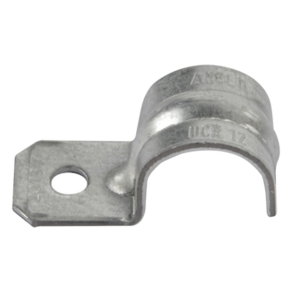 Abrazadera tipo Uña para Tubo Conduit Pared Gruesa y Conduit PVC de 1" (25 mm).