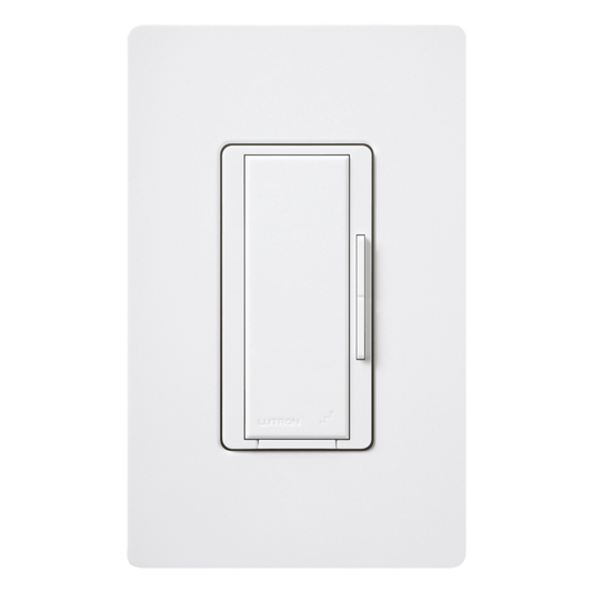 Interruptor remoto Maestro para encendido y apagado multi-ubicación de un interruptor principal RadioRA 2, 120 V, cableado convencional de 3 y 4 vías, color blanco
