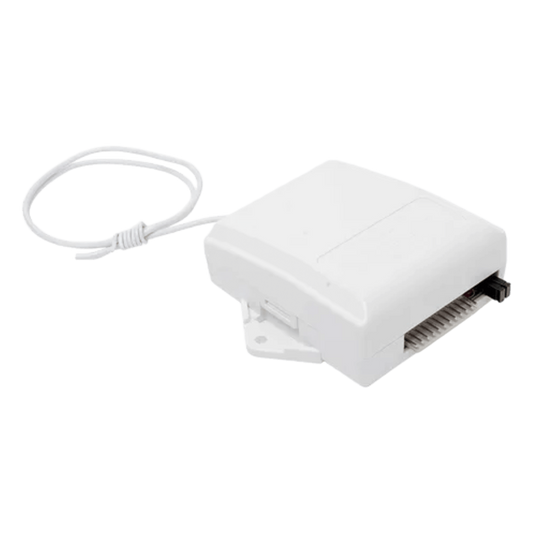 Receptor universal de 433 MHz con 2 salidas de relevador para controles CEREMLXB, compatible con paneles de alarma de varias marcas