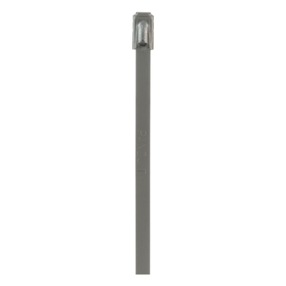 Cincho PanSteel de Acero Inoxidable Tipo 304, 201mm largo x 4.6mm ancho, Color Metálico, Paquete de 100pz