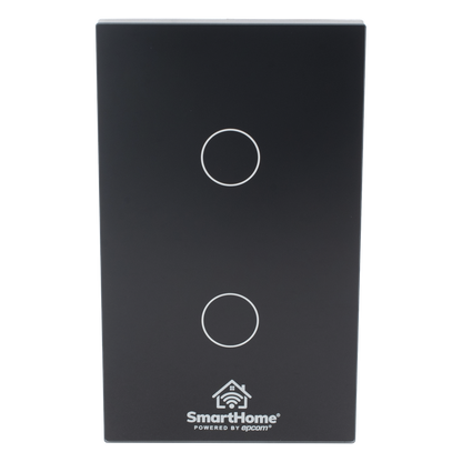 (Wifi) Apagador switch inalámbrico WIFI, control de 2 regresos de carga, 110V