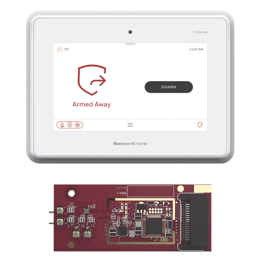 Panel de alarma todo en uno de 7 pulgadas con módulo de toma de control para sensores inalámbricos de otras marcas (5800, 2GIG, DSC, ITI/Qolsys, Bosch)