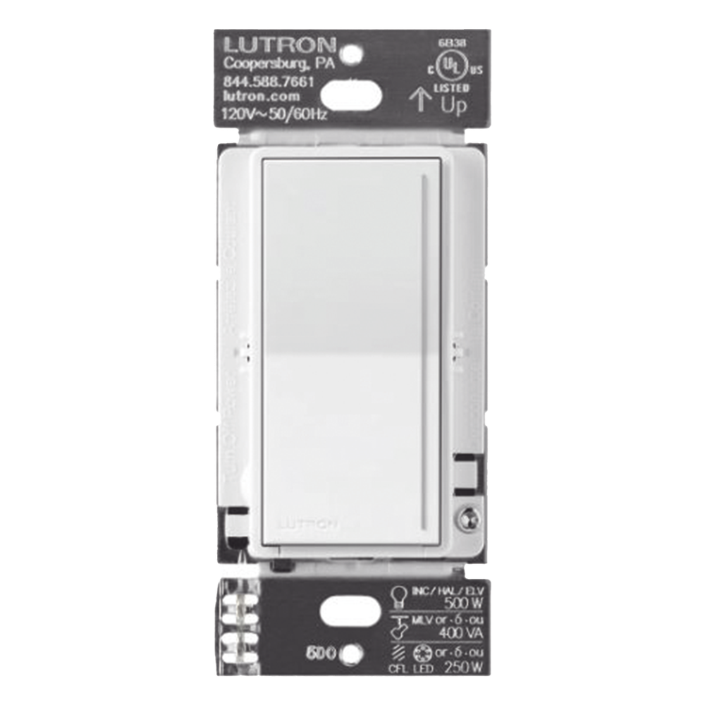 Atenuador auxiliar de pared para control desde múltiples ubicaciones (3 vías o más), sistema RadioRA 3