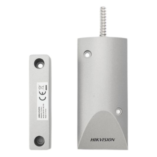 Contacto Magnético Cableado de Uso Rudo / Gap 6.5 cm / Carcasa de Metal / Puertas y Cortinas Metálicas / NC