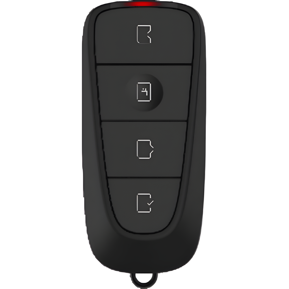 Control Remoto tipo Llavero con 4 Botones y Led Indicador