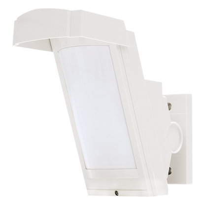Detector PIR Exterior / Inalámbrico a Batería / 12 m y 85° / 94 Zonas / Antimascara / IP55