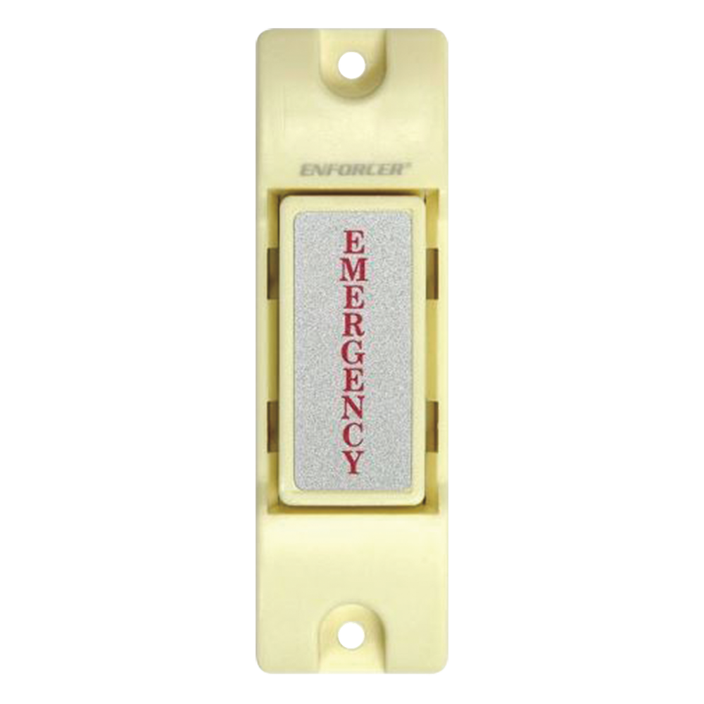Botón de Emergencia / Botón de Pánico /  Ideal como botón de pánico / Montaje de Superficie / Relevador NC/NO Momentáneo /  Uso con Sirenas y Estrobos / Ideal para Control de Acceso