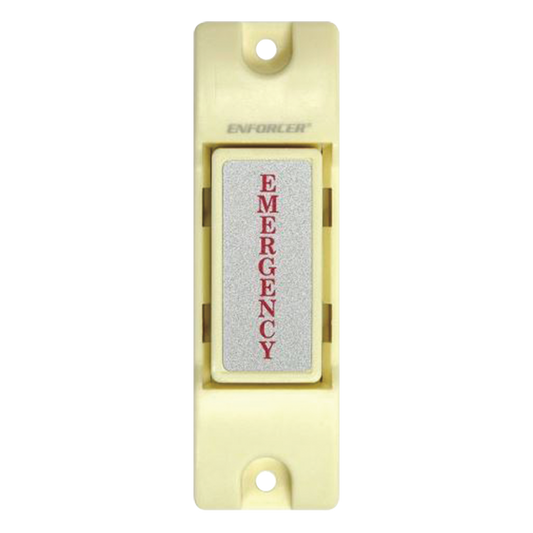 Botón de Emergencia / Botón de Pánico /  Ideal como botón de pánico / Montaje de Superficie / Relevador NC/NO Momentáneo /  Uso con Sirenas y Estrobos / Ideal para Control de Acceso