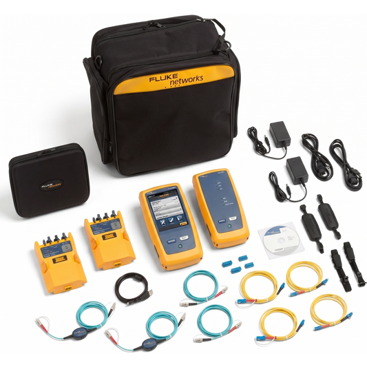 Certificador CertiFiber Pro Quad, para Fibra �ptica Multimodo 50�m y Monomodo, Con WiFi Integrado y Pantalla LCD de 5.7 Pulgadas (14.48 cm), Versi�n Internacional