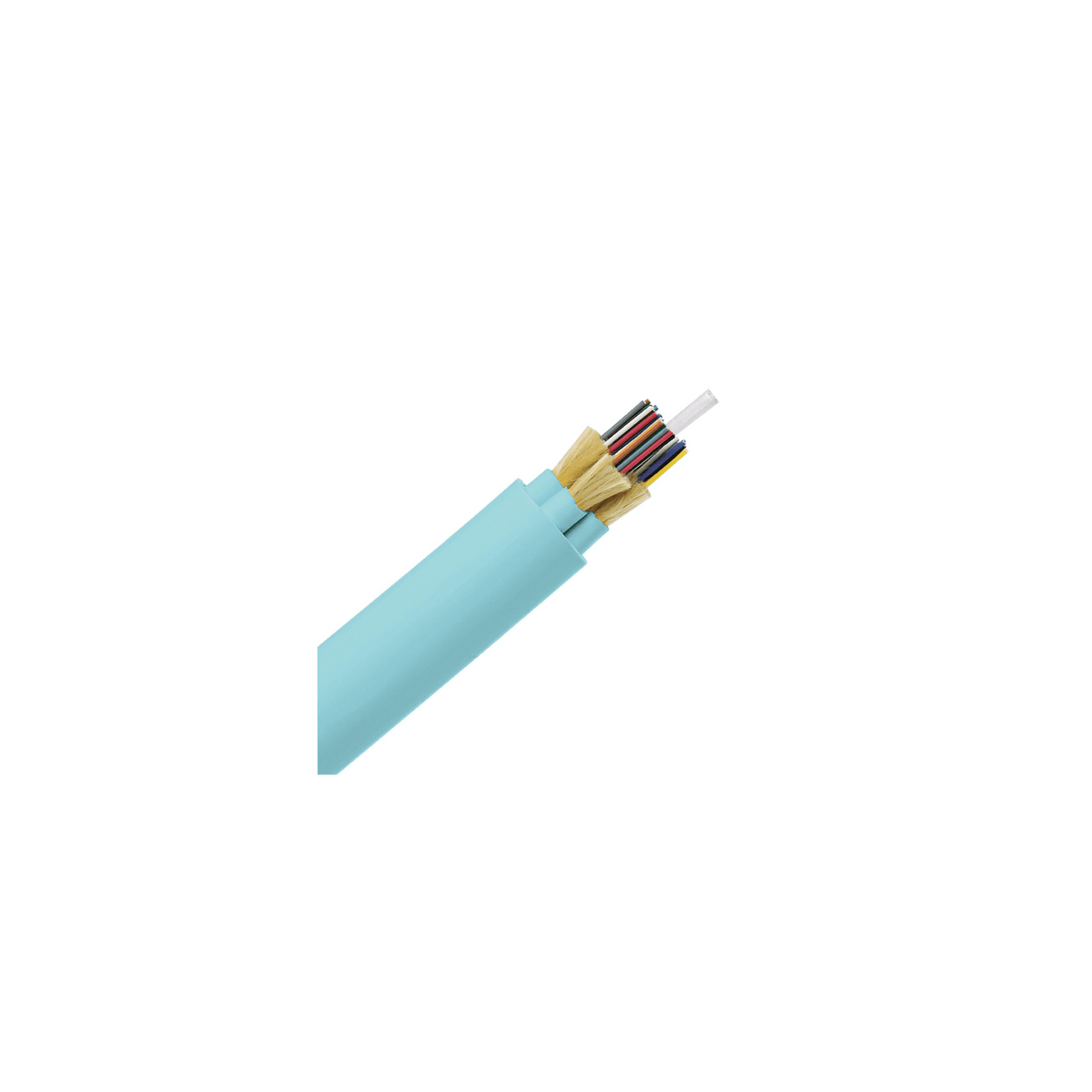 Cable de Fibra �ptica de 48 Hilos, Multimodo OM3 50/125 Optimizada, Interior, Tight Buffer 900um, No Conductiva (Diel�ctrica), OFNR (Riser), Precio Por Metro