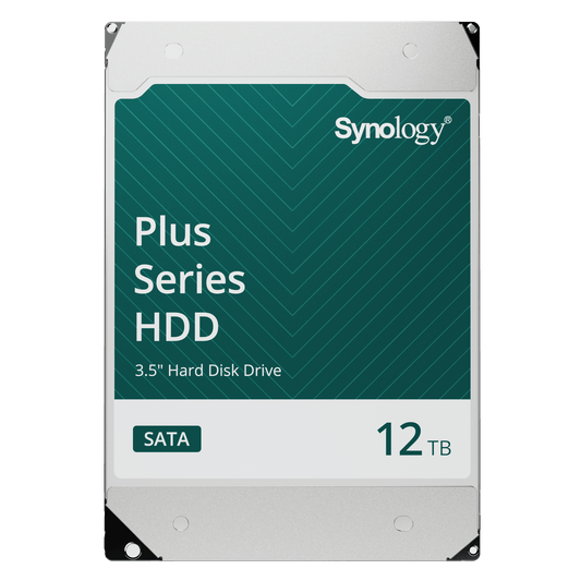 Disco Duro SATA de 3.5" Serie Plus | Capacidad de 12TB | Interfaz SATA 6 GB/s | Velocidad de Rotación 7200 rpm | Caché de 512 MB | MTBF de 1.2 Millón de Horas | Carga de Trabajo de 180 TB/año.