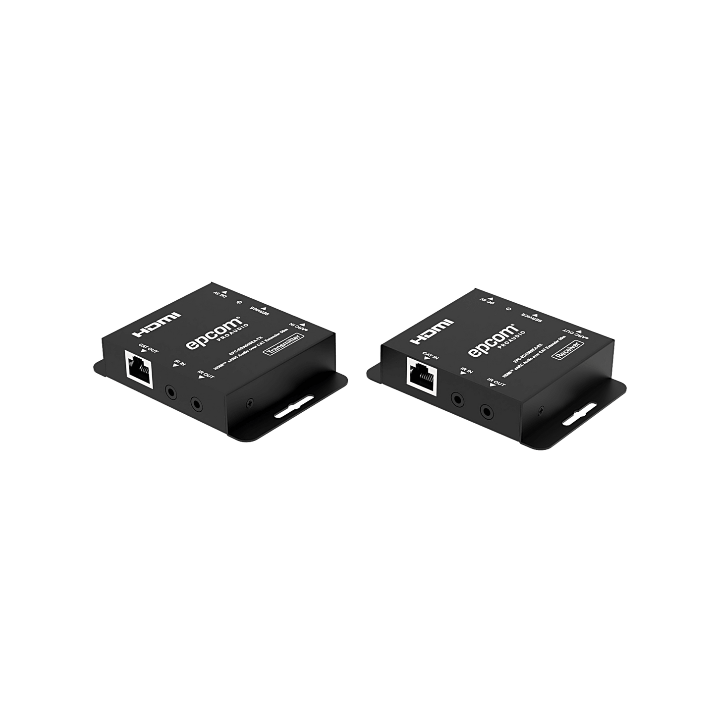 Extensor Audio HDMI eARC | 50 Metros | CAT5e/6 | Soporte Dolby Atmos DTS-HD | IR Bidireccional | CEC Passthrough | Carcasa Metálica