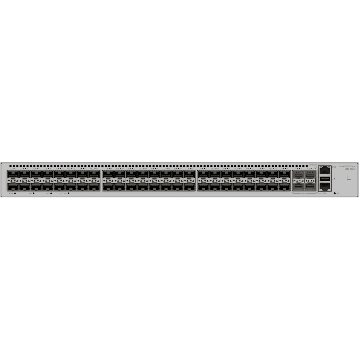 Switch eKit Core/Distribuci�n Administrable Capa 3 / 48 puertos SFP de 1 Gbps + 4 Puertos SFP+ de 10 Gbps / Soporta iStack / Capacidad de Conmutaci�n de 176 Gbps / Gesti�n Gratuita desde la Nube / Libre de Licenciamiento