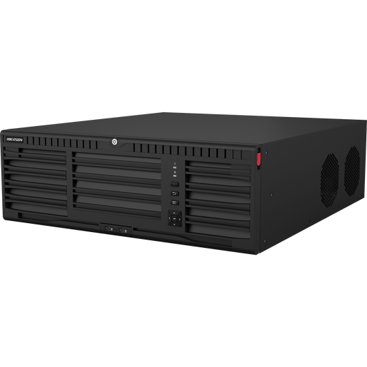 [AcuSeek] NVR 32 Megapixel (4K) / 64 Canales IP / AcuSense / ANPR / Conteo de Personas / Heat Map / 16 Bahías de Disco Duro / 2 Tarjetas de Red / Soporta RAID con Hot Swap / 2 HDMI en 8K / Soporta POS / Alarmas I/O / ACU