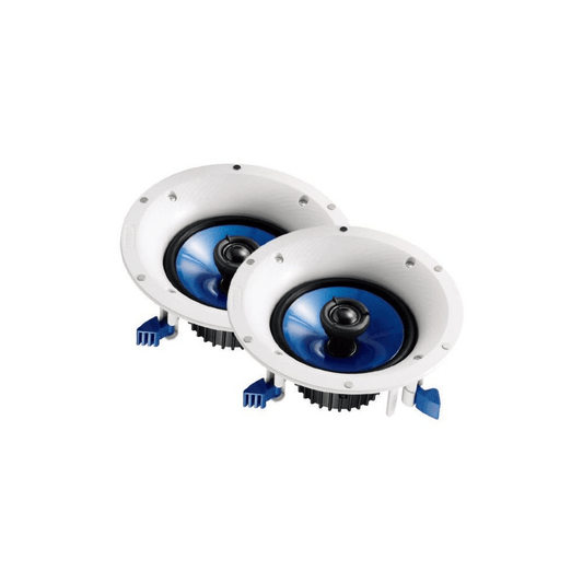 Bocinas de Plafón | 2 Vías | Residenciales | Woofer 6.5" | 110W | 8 Ohms | Color Blanco | Par