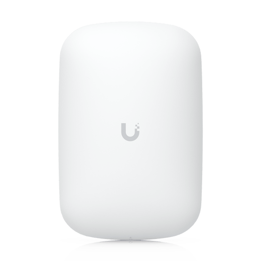 Extensor WiFi 6 UniFi / Hasta 5.3 Gbps Agregados / Doble Banda 2.4 y 5 GHz / MIMO 2x2 y 4x4 con Beamforming / Conexión Directa a Contacto Eléctrico / 300+ Clientes Concurrentes / Gestión UniFi Network / Exclusivo para Equipos UniFi