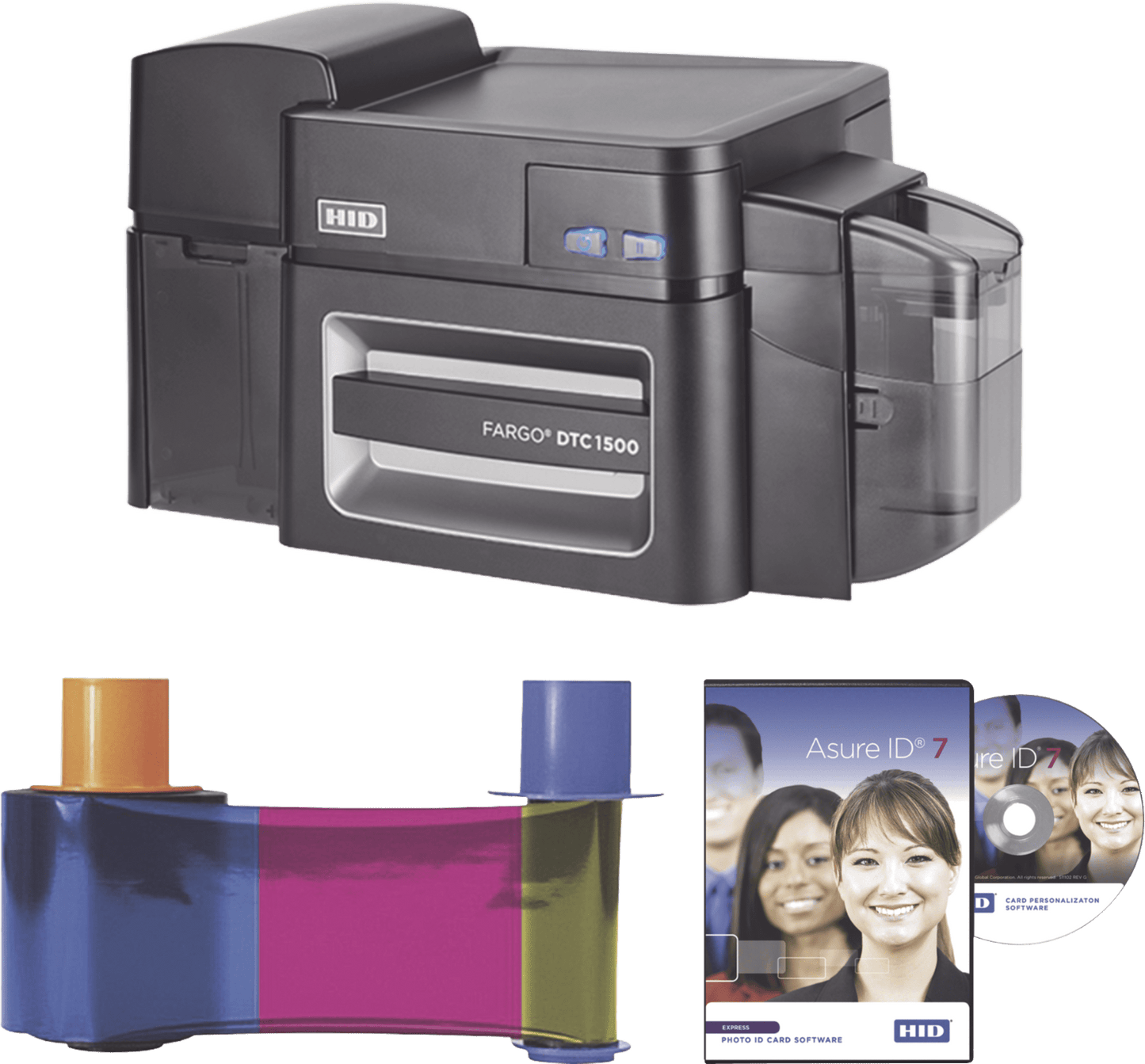 Impresora de Tarjetas Direct-to-Card DTC1500, 300 dpi, 16.7 Millones de Colores, Seguridad Avanzada, Marca de Agua Personalizada, Encriptación AES 256, Ethernet, USB, Opciones de Codificación Múltiples