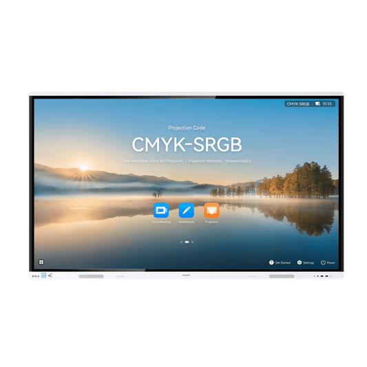 Pantalla Interactiva IdeaHub Board 3 PRO de 75" para Colaboración Inteligente, 4K, Harmony OS, Wi-Fi 6