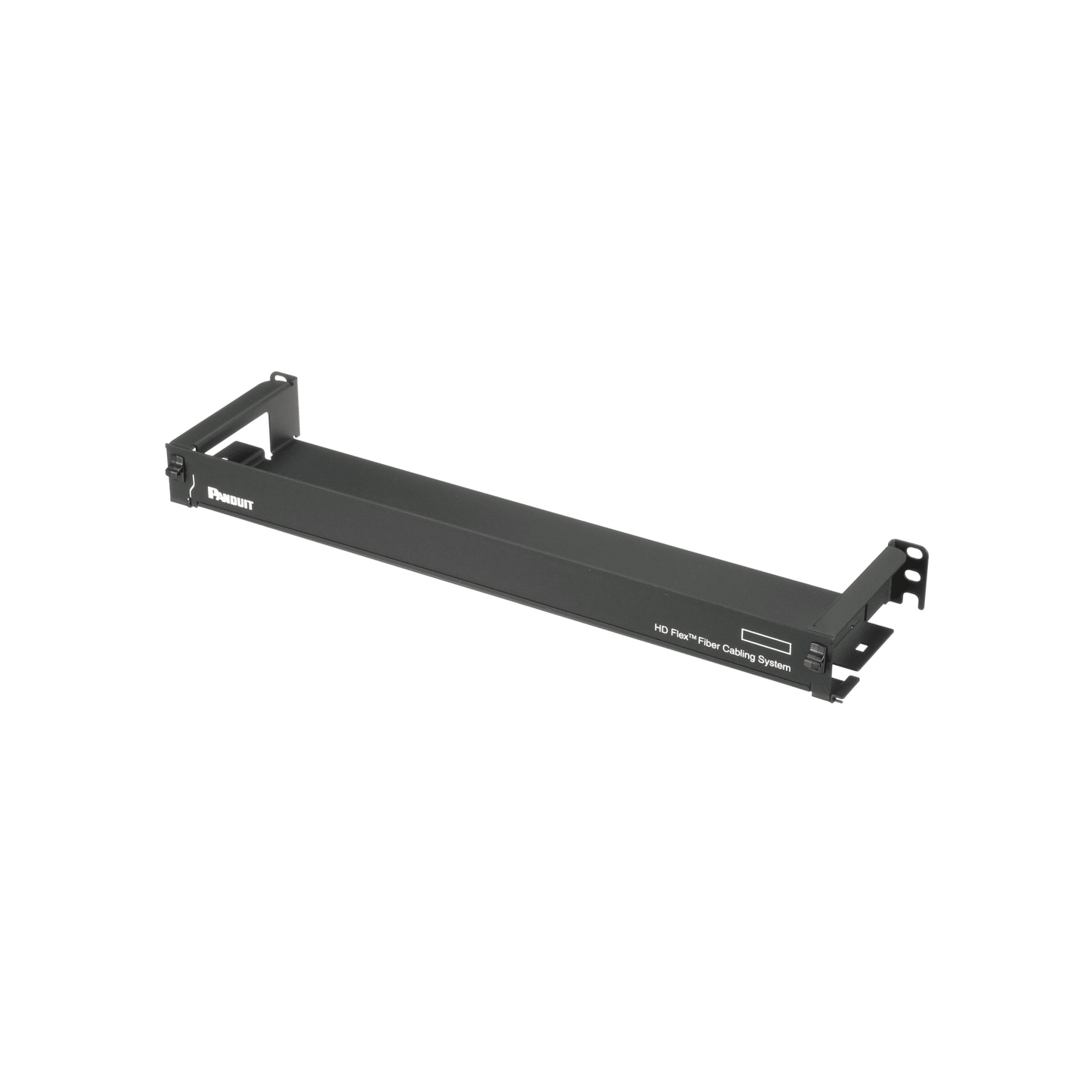 Organizador de Cables Frontal, para Panel de Fibra �ptica HD Flex, de 1 UR, Color Negro