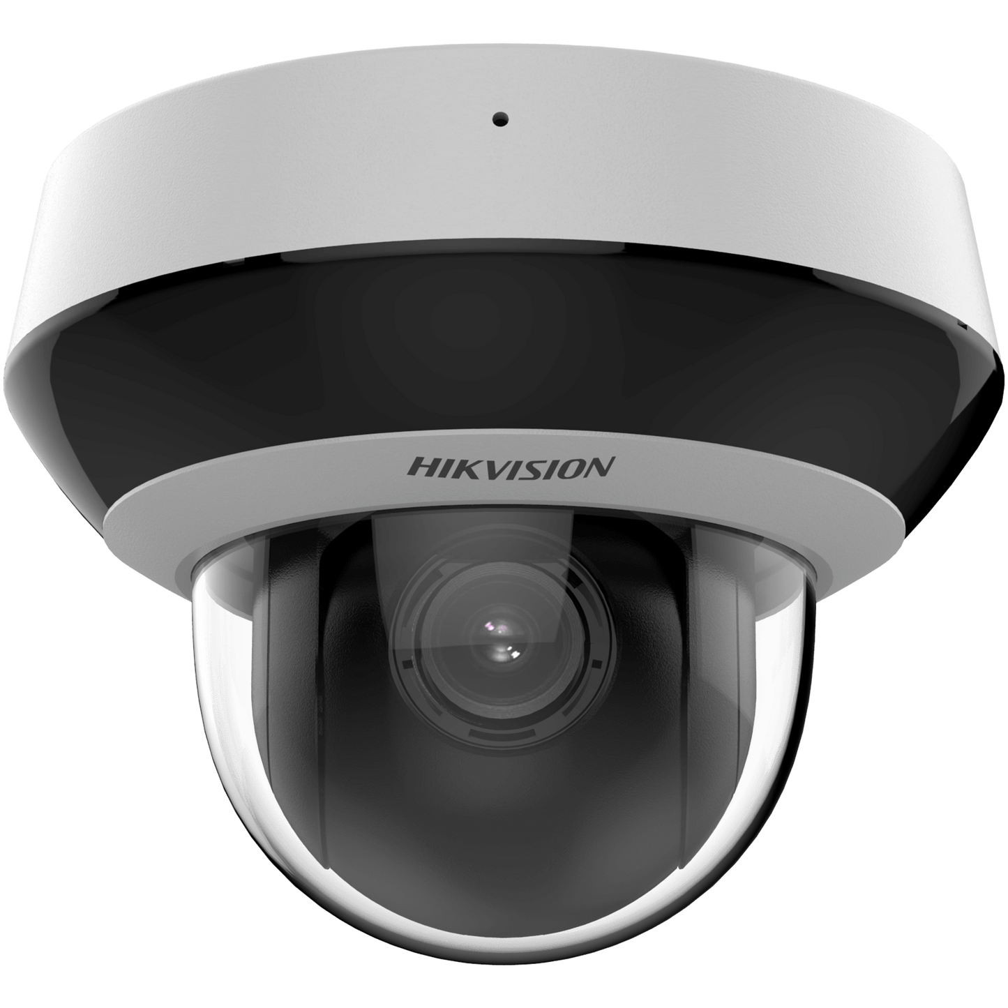Mini Domo PTZ IP 4 Megapixel / 4X Zoom / Micrófono y Bocina Integrada / ACUSENSE / H.265+ / 20 mts IR EXIR / WDR / PoE / IK10 / IP66 / DarkFighter /  / Micro SD