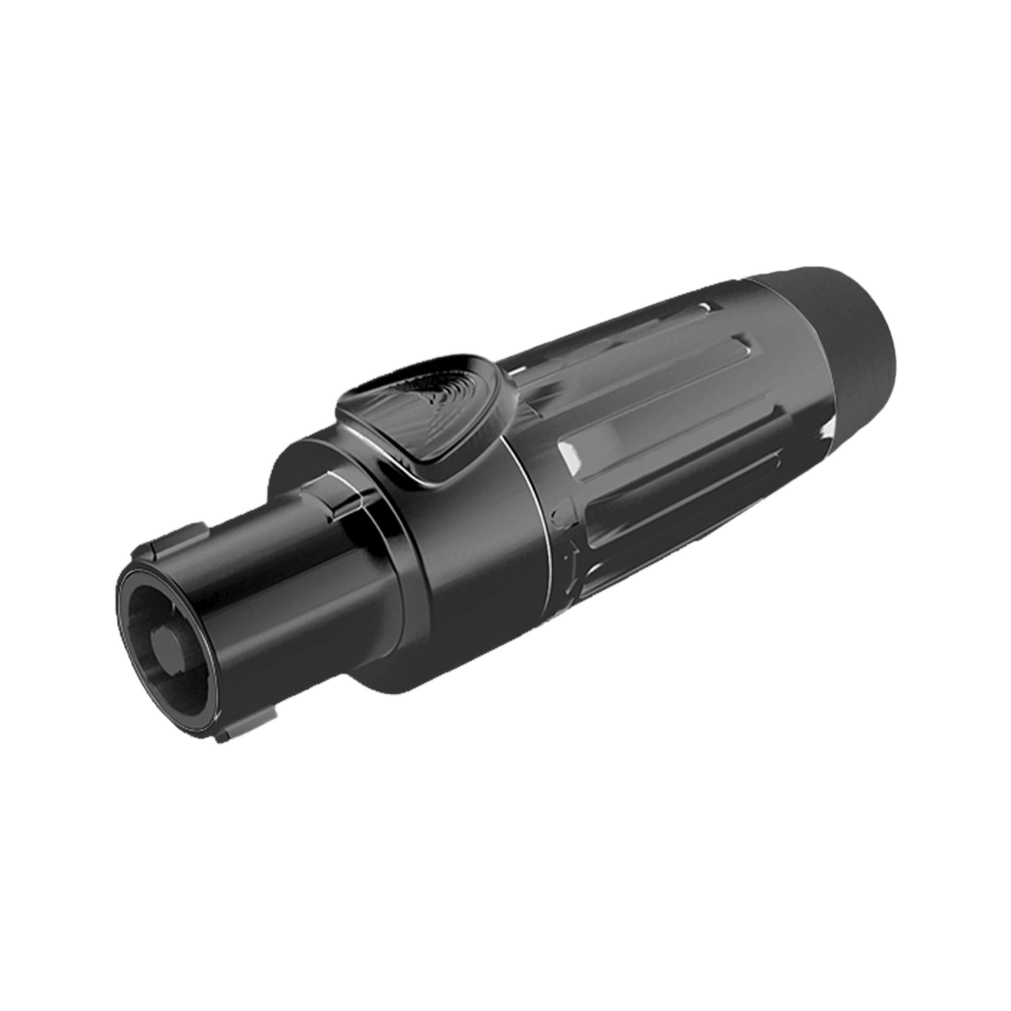Conector Speakon | Hembra | 4 polos | carcasa negra | Cable AWG10 | 30A