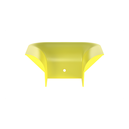 Accesorio de Control de Radio de Curvatura, Para Bajadas de Cable con Canaletas FiberRunner 4x4, Color Amarillo